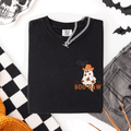 Boo Haw Cowboy Western Halloween Pocket Ghost Town Rodeo Saloon Scene Evening Sunset Comfort Colors Tee