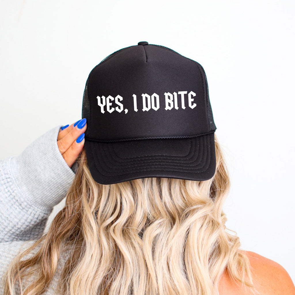Yes, I Do Bite Trucker Hat