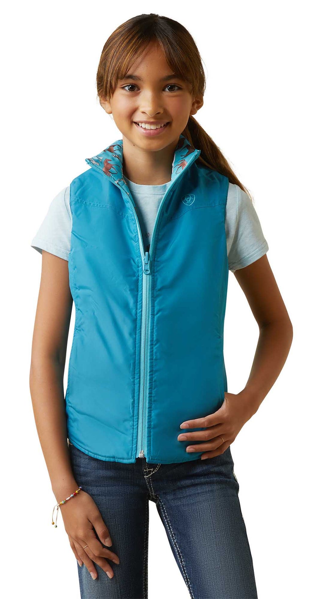 Ariat Girls Bella Reversible Insulated Vest