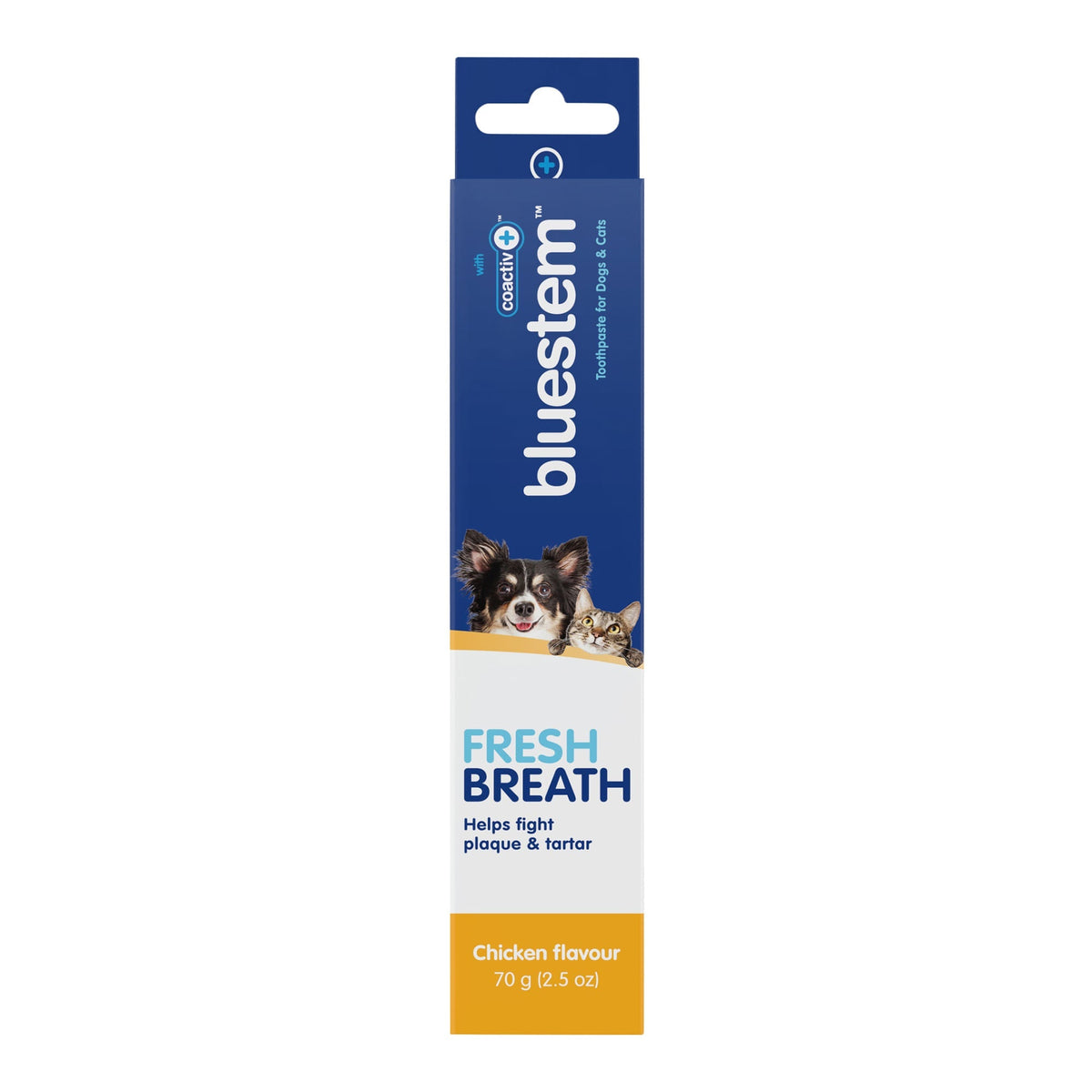 Bluestem Coactiv+ Pet Toothpaste for Dogs and Cats, Chicken Flavor, 2.5 oz