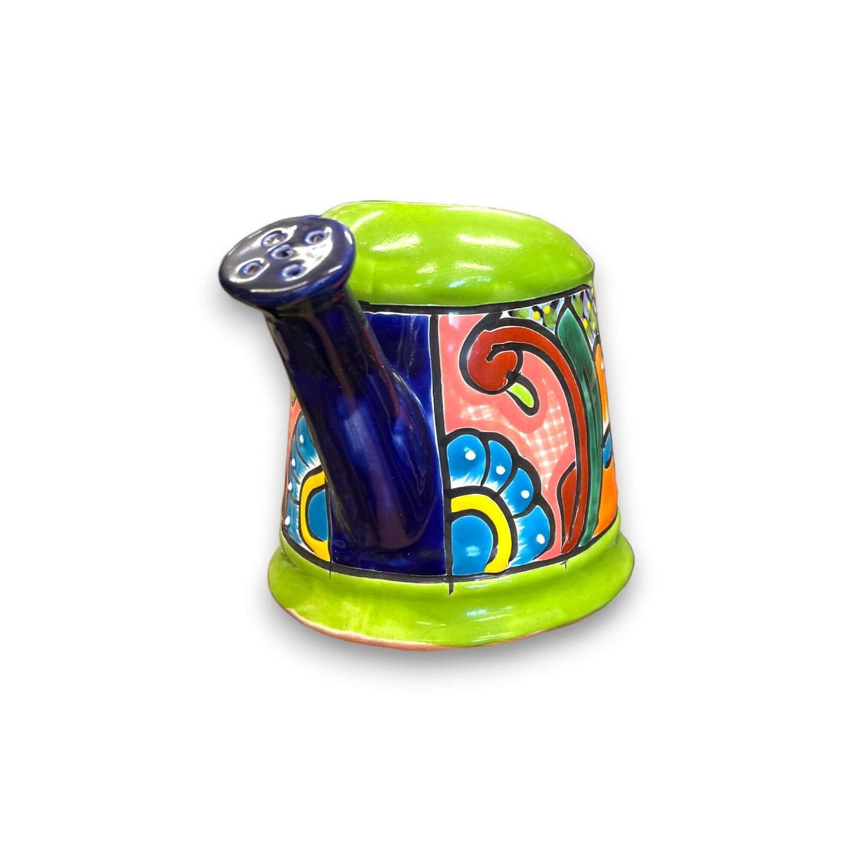 Talavera Watering Can Planter | Hand-Painted Mexican Pottery
