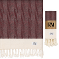 Herringbone Peshtemal Beach Bath Gym Yoga For Travel And Spa Use Quick Dry Turkish Towel