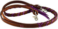 Rafter T Plaited Barrel Racing Reins