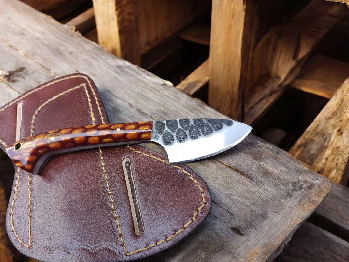 Handmade Cowboy Knife – 7" File Tool Steel Blade