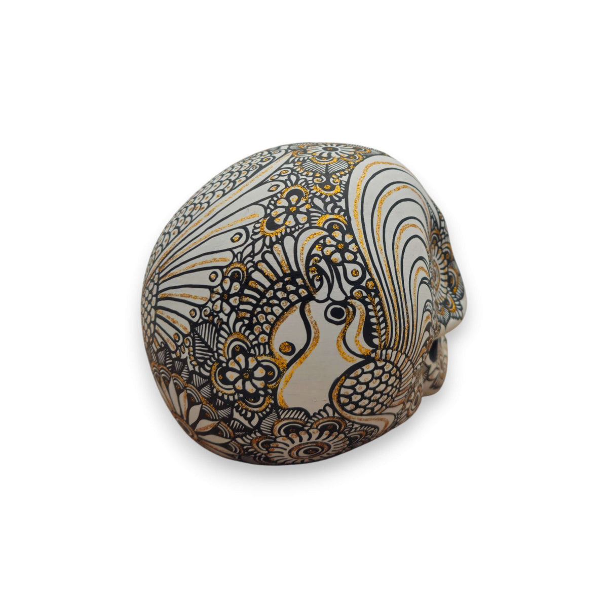 Talavera Calavera Skull | Hand-Painted Ceramic Decor