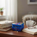 Guerrero Heart-Shaped Jewelry Box | Mexican Ceramic Earring Holder